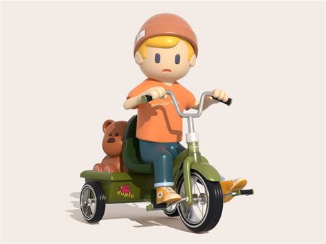 Trike Patrol by Ryogo Toyoda on Dribbble.